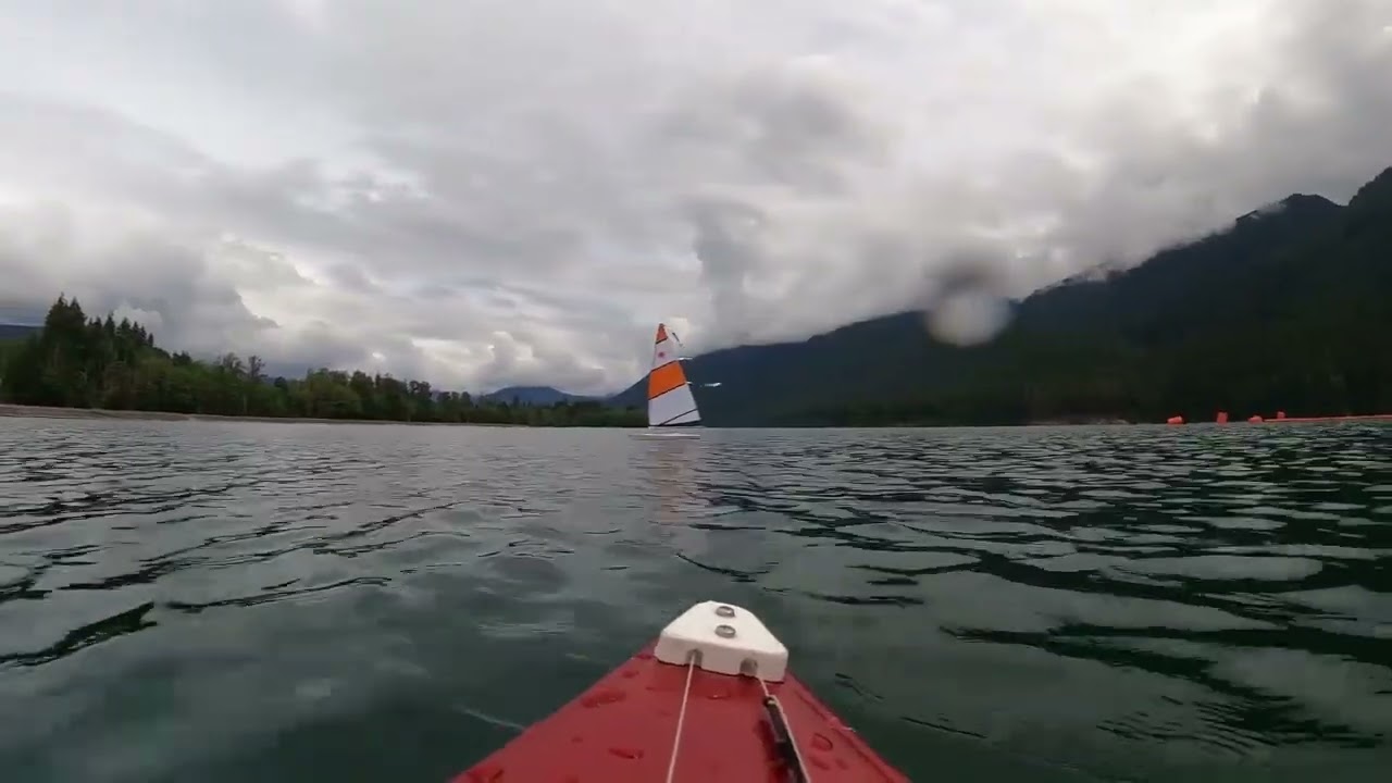Baker Lake RC Laser Sailboating