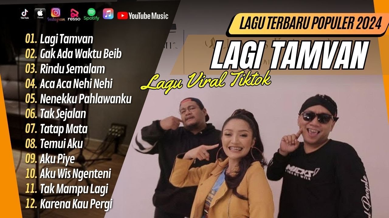LAGI TAMVAN - SITI BADRIAH ( FT RPH & DJ DONALL ) - GAK ADA WAKTU BEIB || LAGU POP TERPOPULER 2024