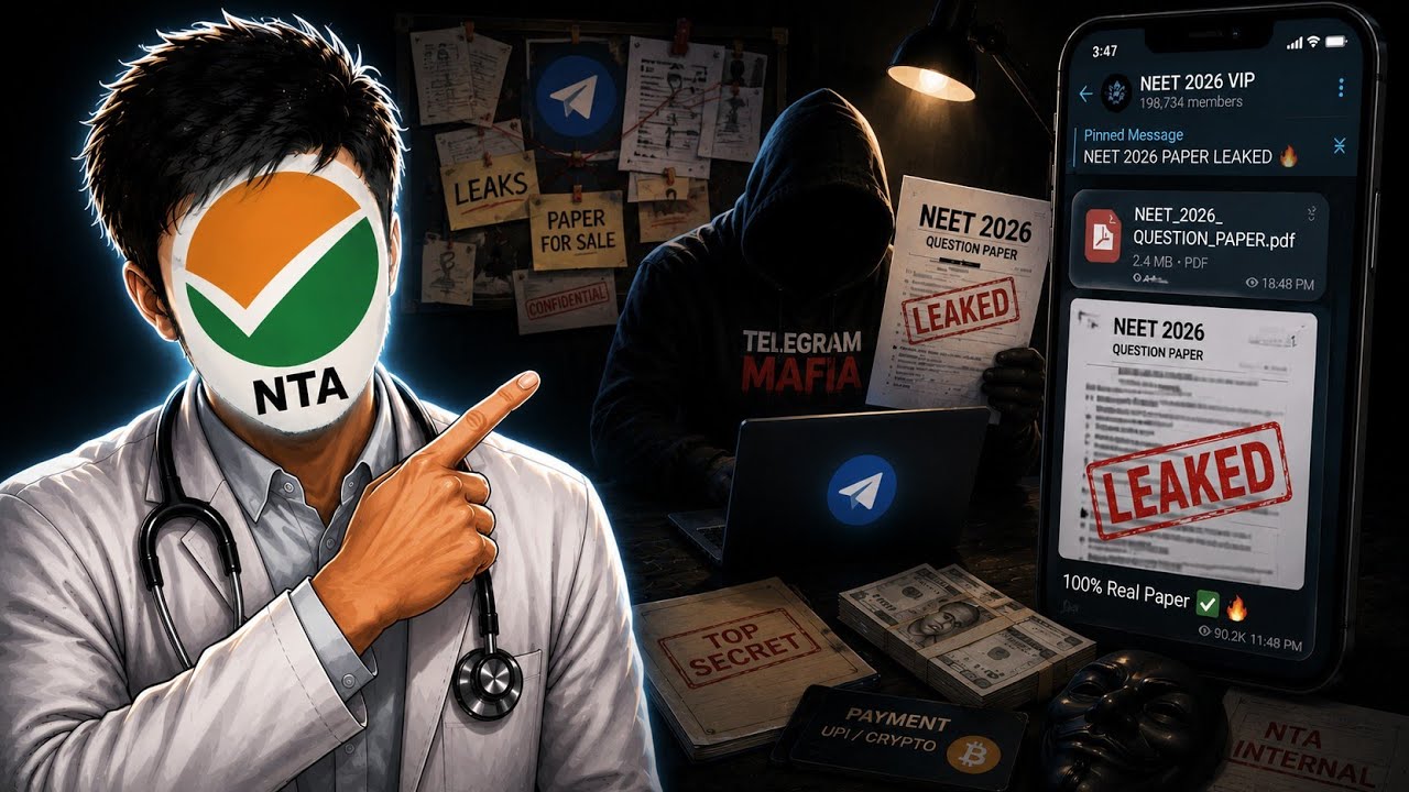 🚨 NTA Latest Update on RE-NEET 2026 Paper Leak! Telegram Groups EXPOSED