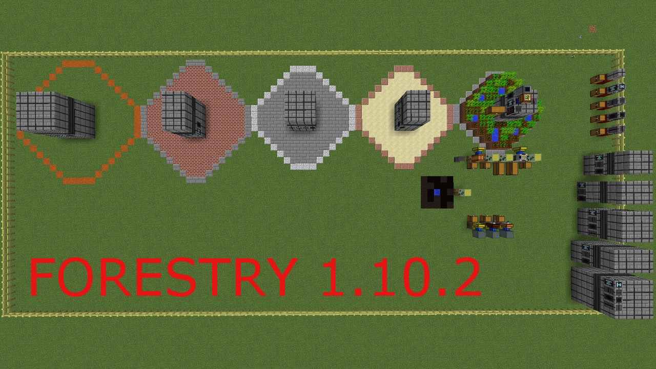 MULTI-BLOCK FARMS! | FORESTRY MOD (1.10.2) SHOWCASE