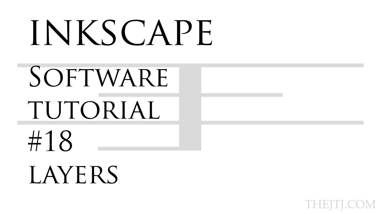 Inkscape Software Tutorial #18 Layers
