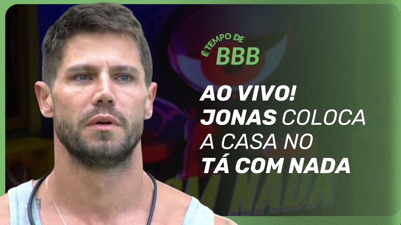 BBB 26: JONAS COLOCA CASA NO ‘TÁ COM NADA’; COWBOY É LÍDER PELA 4ª VEZ