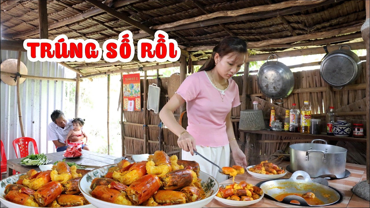 Quá Bất Ngờ Con Dâu Trúng Số Vào Bếp Làm Món Tôm Kho Tàu Cho Cả Nhà Ăn | KBMQ