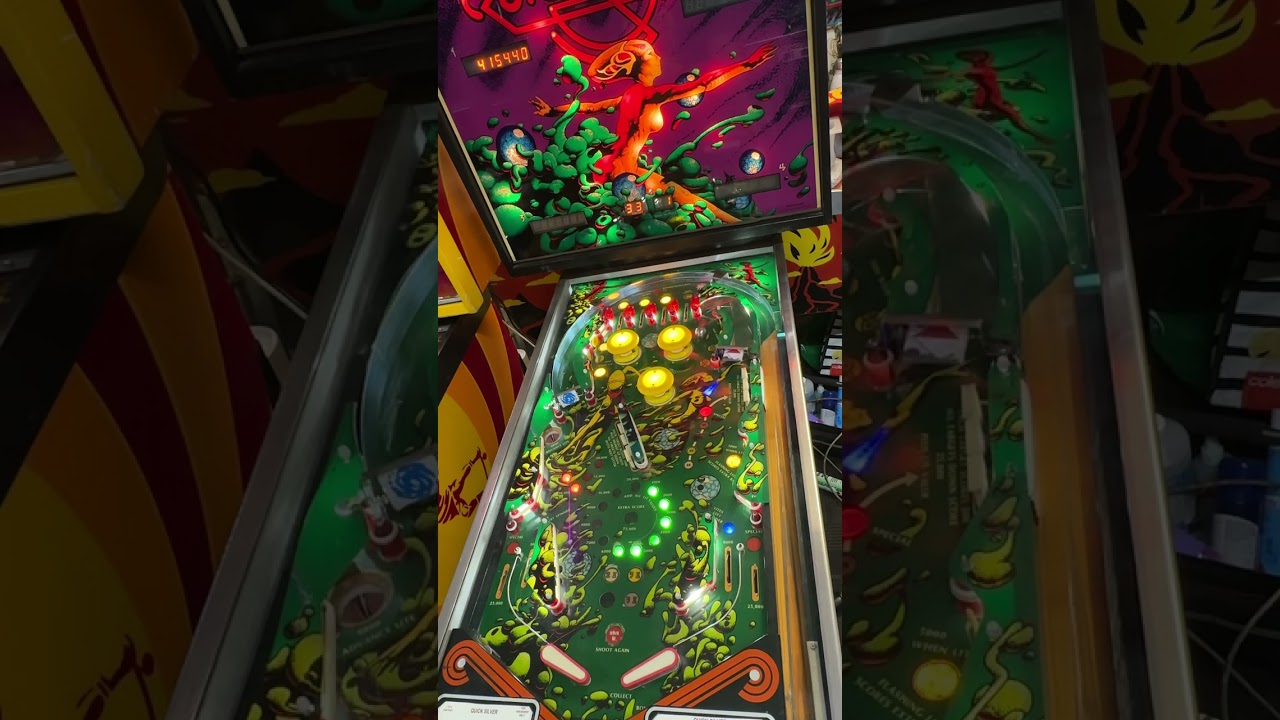 Quick test. Quicksilver pinball