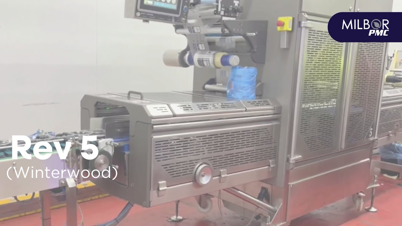 REV5: advanced tray sealing machine by Packaging Automation Ltd (PAL) | Milbor PMC