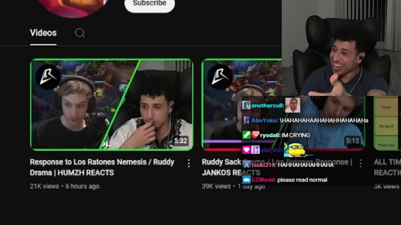 humzh talks about the ruddy sack drama and gets confused about the situation