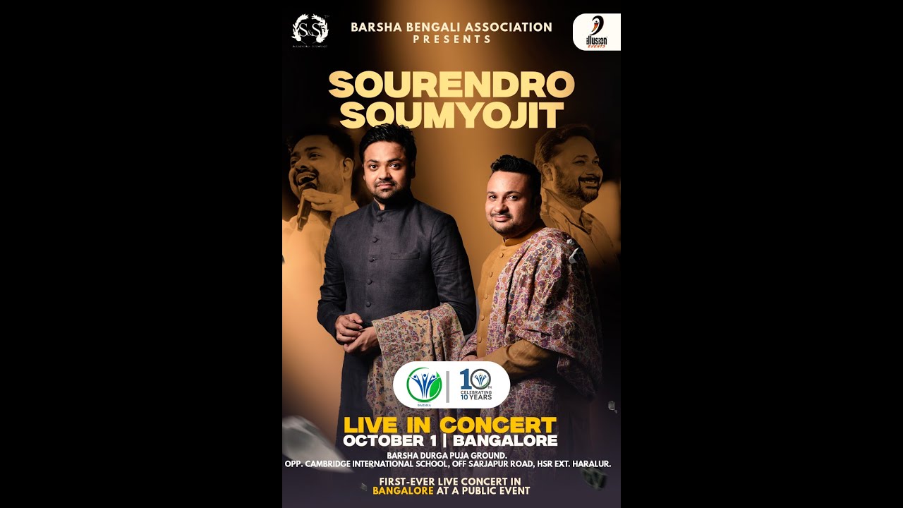 VIVO presents Sourendro Soumyojit Live Concert - BARSHA Maha Puja celebrating 10yrs