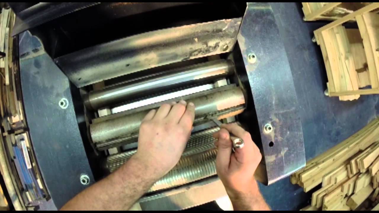 The quickest way to set your thicknesser blades