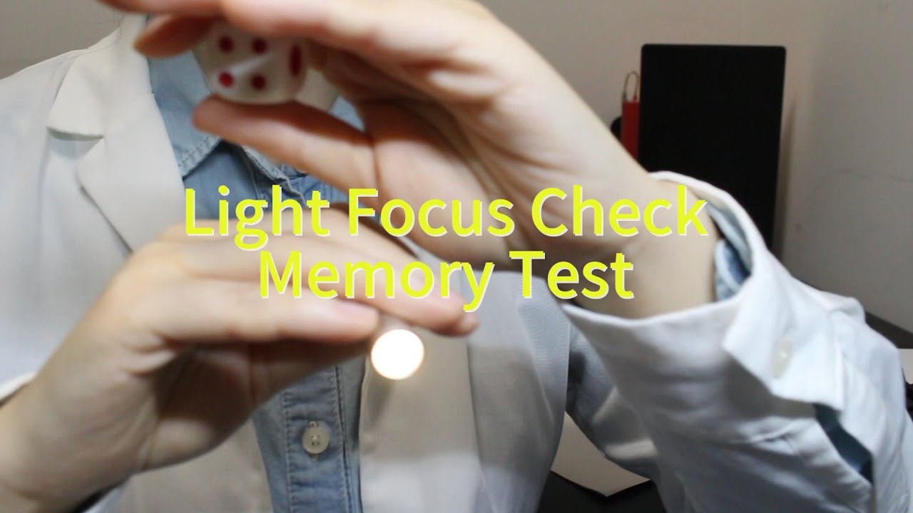 ASMR doctor clinic light focus check soft whisper #whispering #asmr #lightfocus #doctorclinic