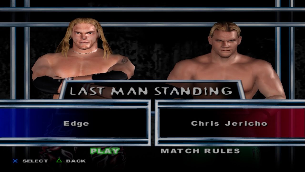 WWE SmackDown! Here Comes the Pain - Edge VS Chris Jericho (LAST MAN STANDING)