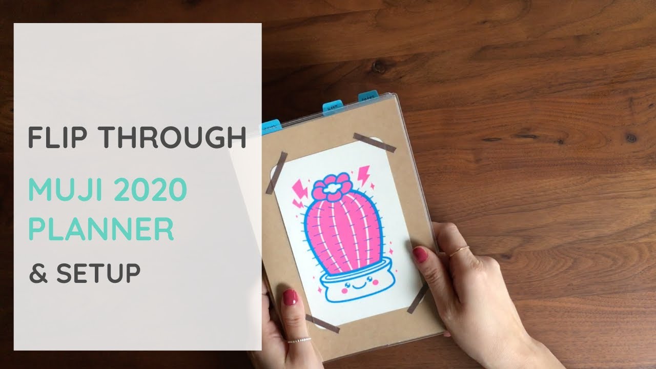 2020 Muji Planner Setup & Flip Through | Memory Planner