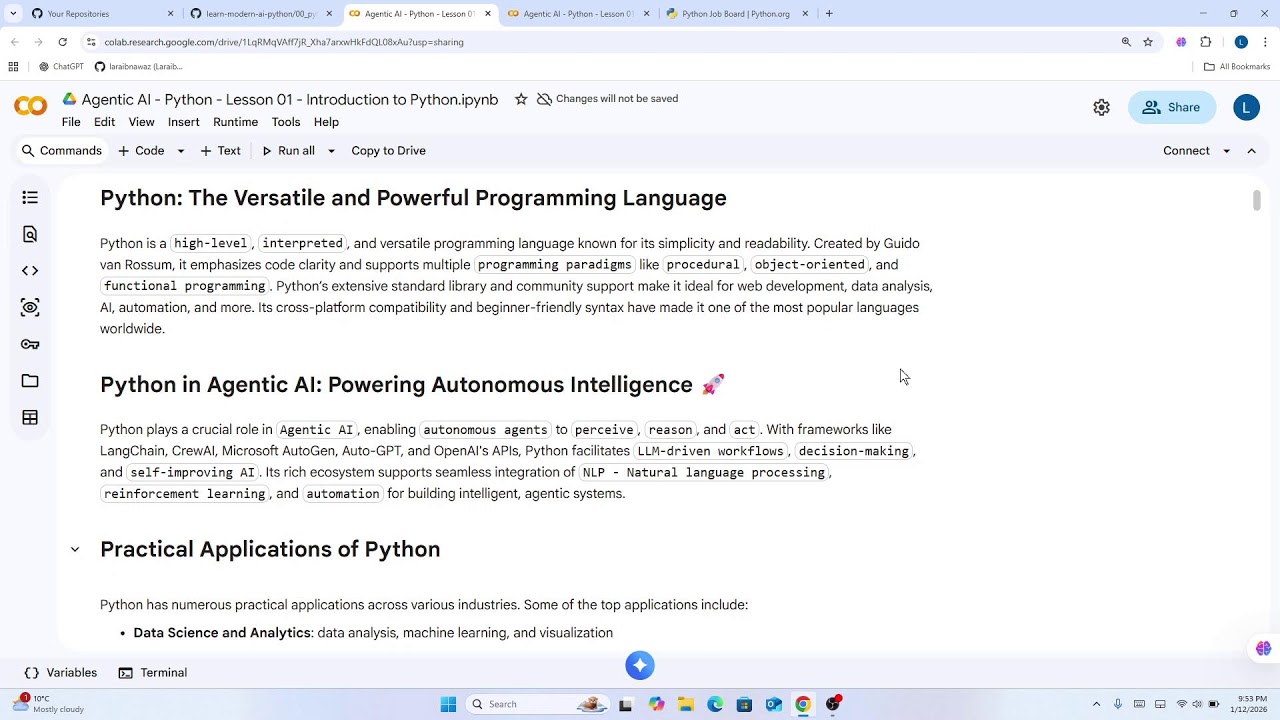 Lec 00 -Python Course — From Basics to Professional — by Laraib Nawaz