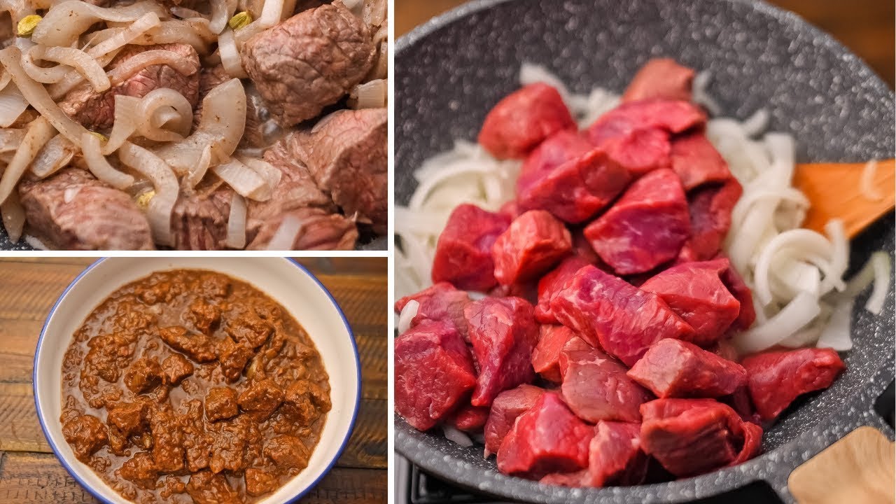انسو اي وصفه لحمه وجربو طريقتي في كباب الحله وسر  الطعم و اللون المكرمل الجميل❤️