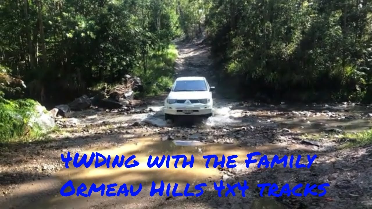 4WDing Gold Coast with the family at Ormeau HIlls 4x4 tracks, Queensland
