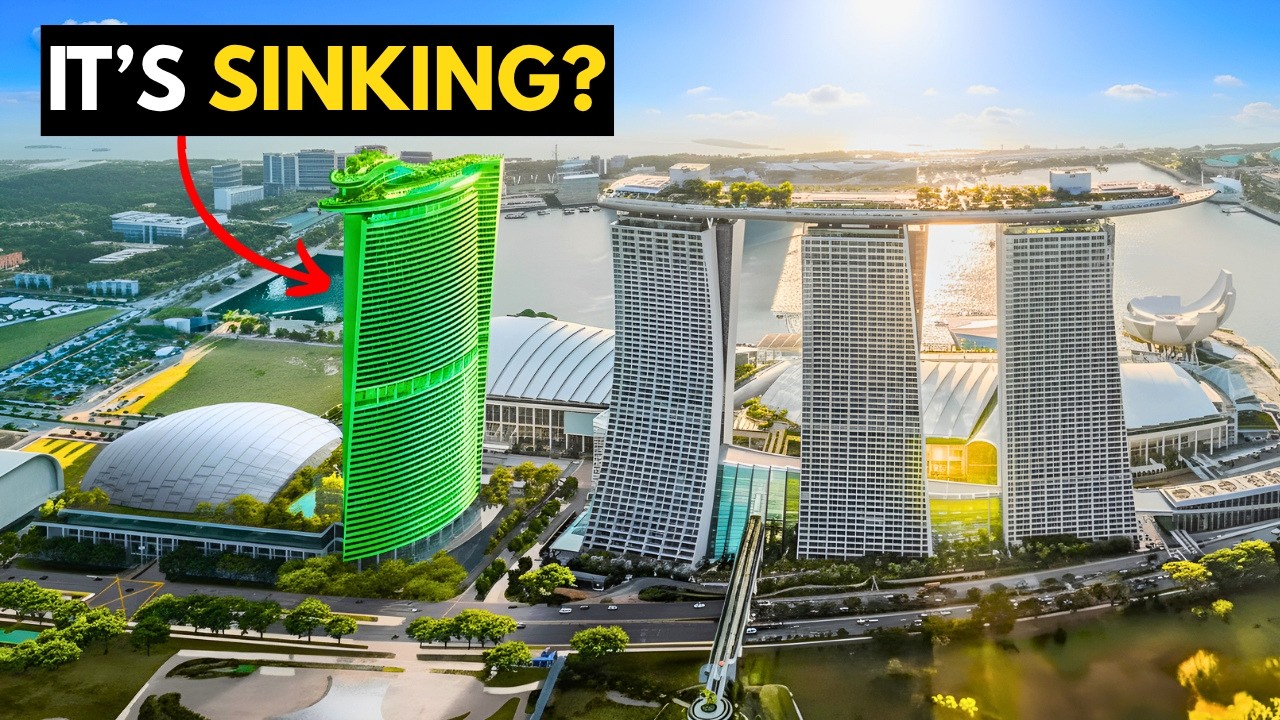 Marina Bay Sands: Plan wart 8 miliard&oacute;w dolar&oacute;w, kt&oacute;ry może zrujnować panoramę Singapuru