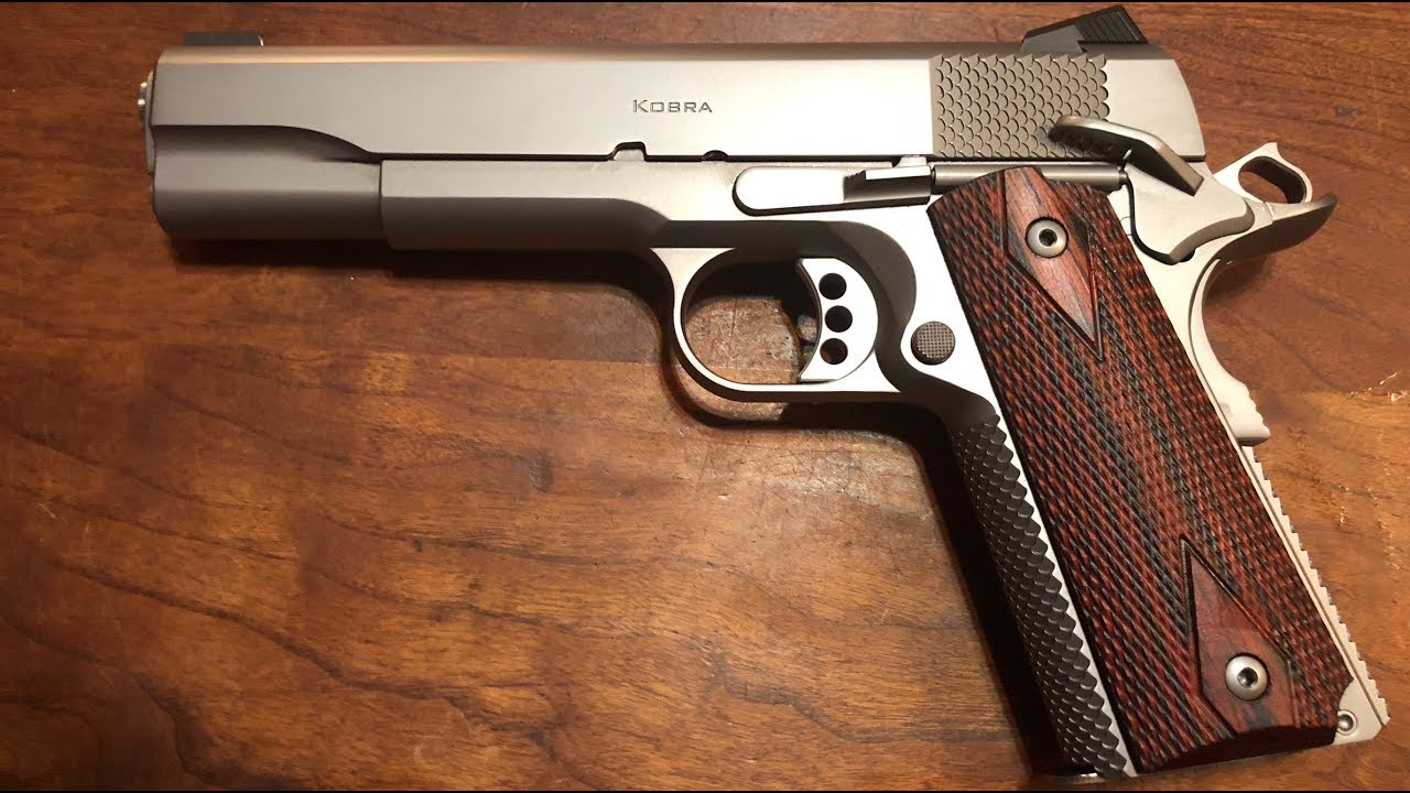 Ed Brown Kobra 1911 Shooting Review