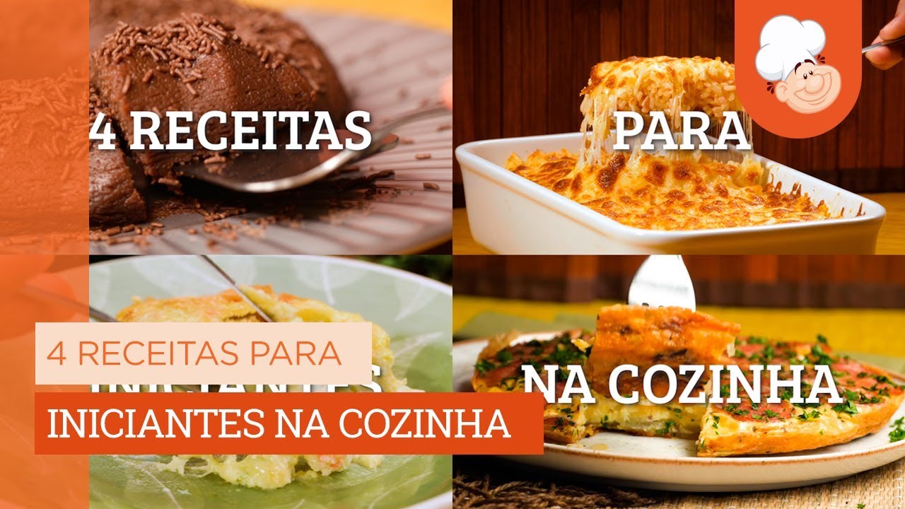 4 receitas para iniciantes na cozinha — Receitas TudoGostoso