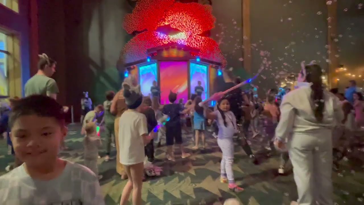 Dance Party at The Great Wolf Lodge