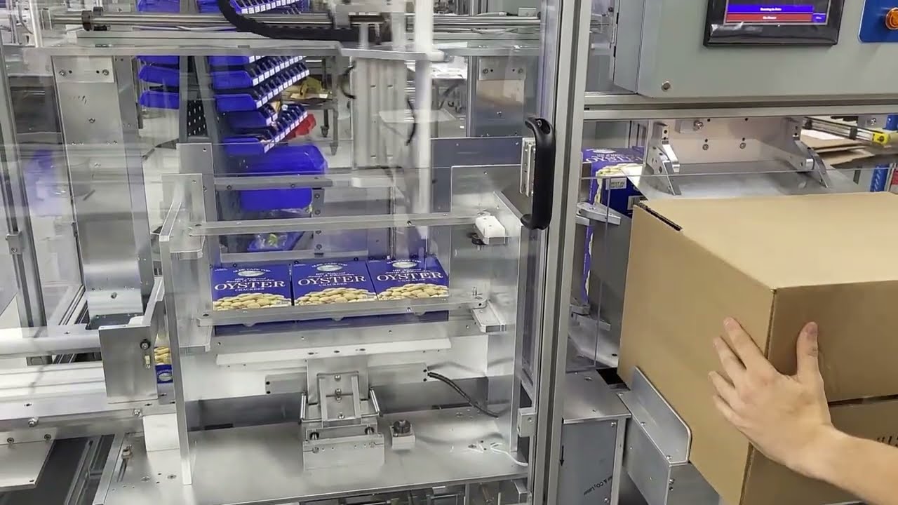 ETI Semi-Automatic Case Packer