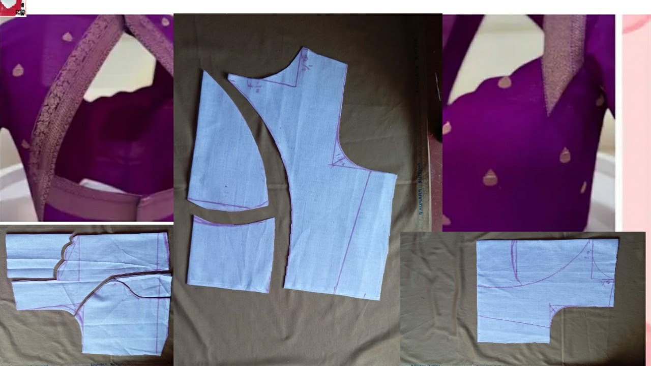 Kannada |Boat neck design| Blouse |Back neck blouse design cutting || Trending blouse |Latest blouse