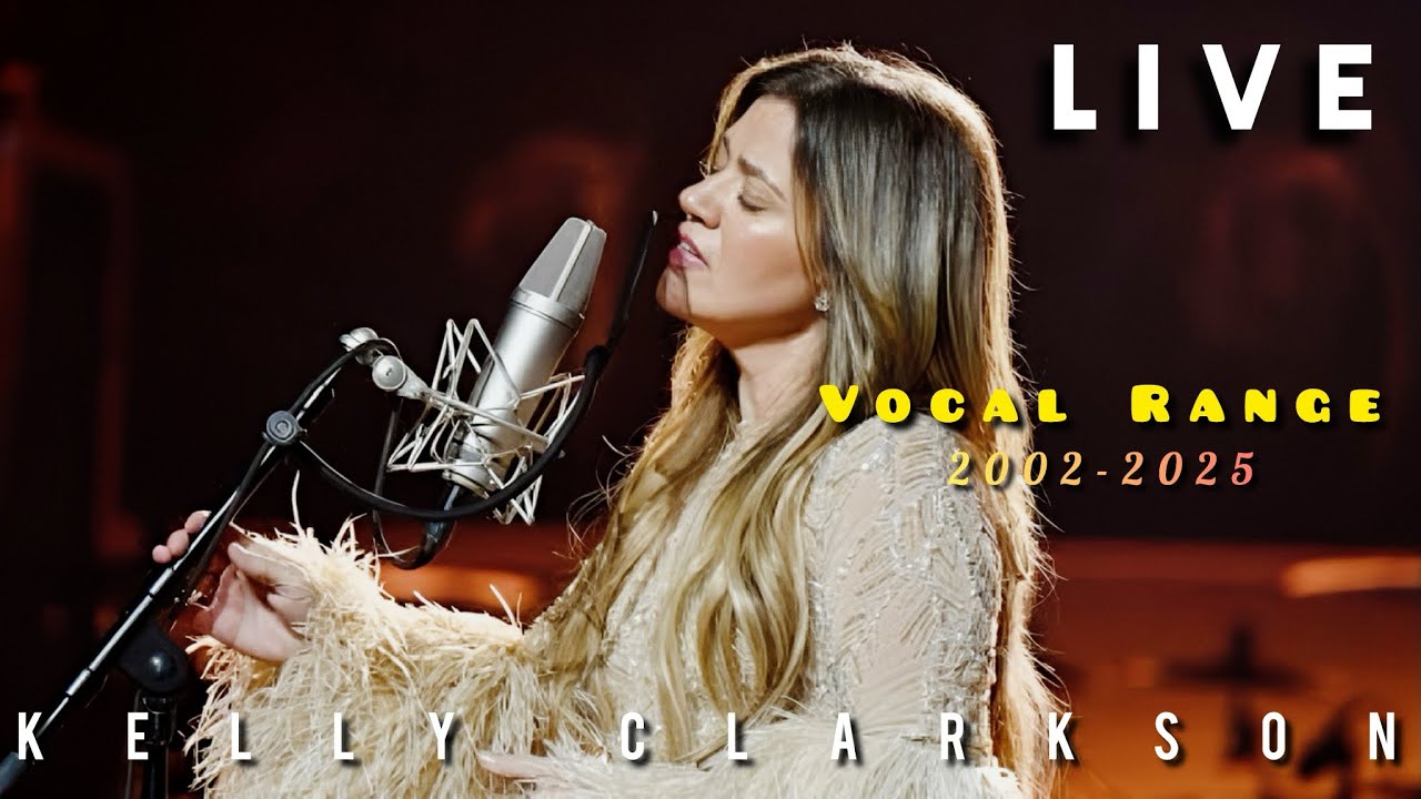 Kelly Clarkson: Live Vocal Range (C#3-C6-C#7) 