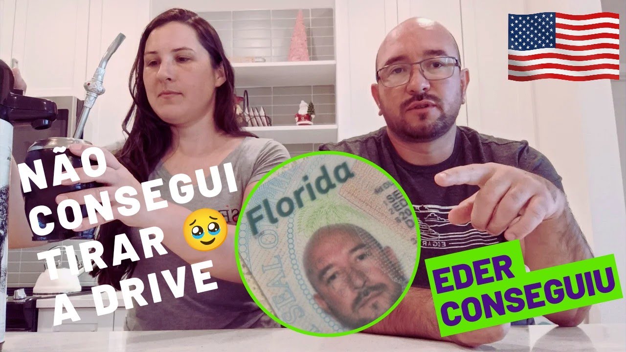 NAO CONSEGUI FAZER A MINHA DRIVE - DRIVE LICENCE NA FLÓRIDA - EUA-  COMO FOI?