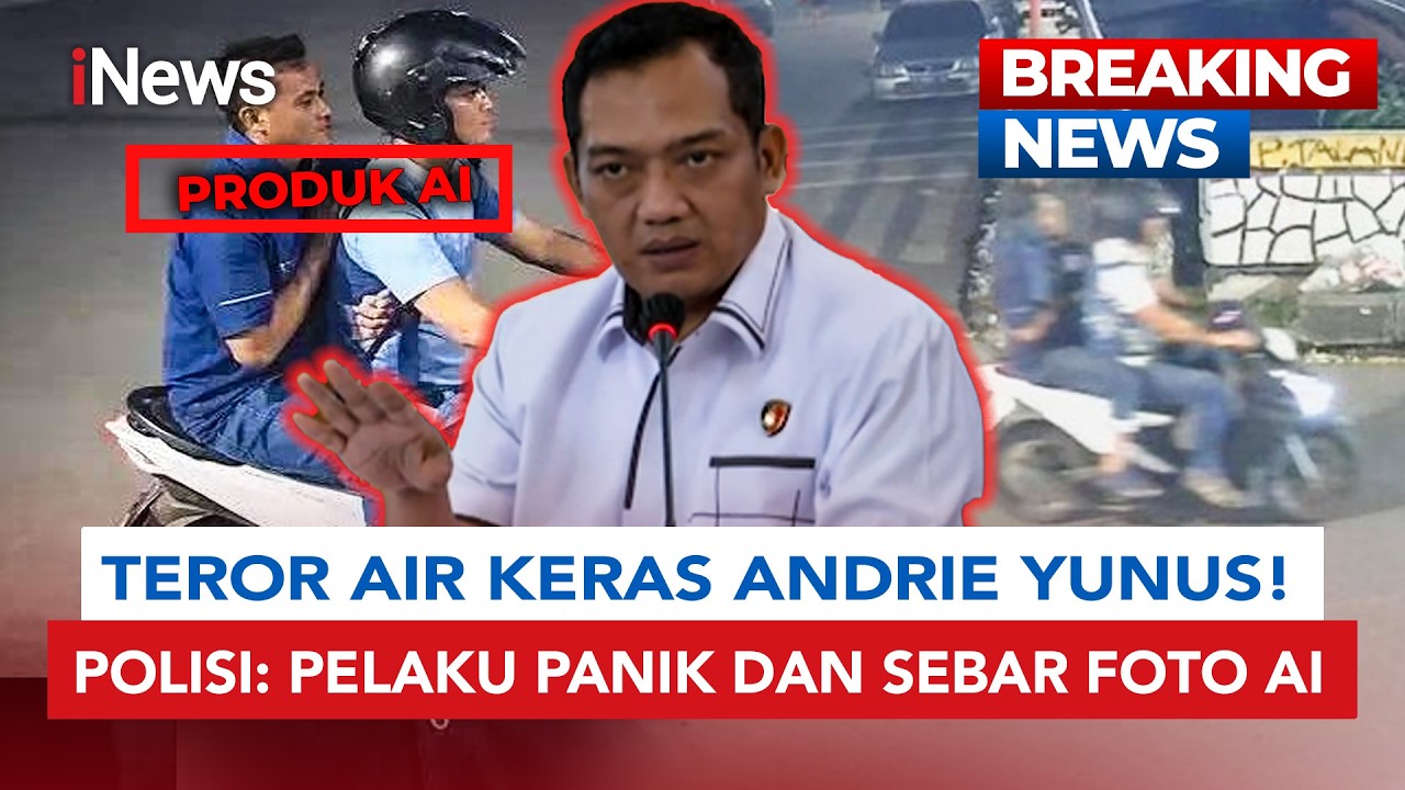 Polisi Pastikan Wajah Pelaku Penyiraman Air Keras Andrie Yunus di Medsos Hasil AI  | BREAKING NEWS