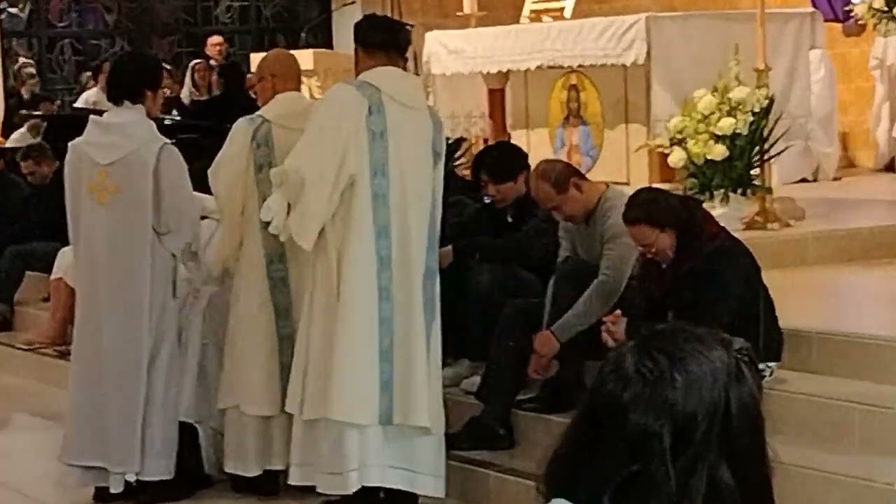03.28.24 - Holy Thursday, St Augustine, SSF - Washing of The Week