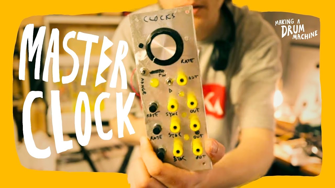 CD40106 MASTER CLOCK / making a drum machine EP 1
