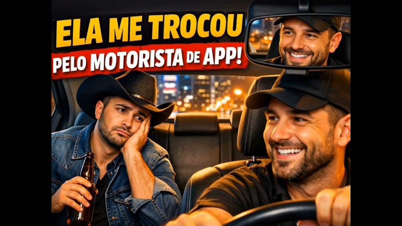 Ela me trocou pelo motorista de app