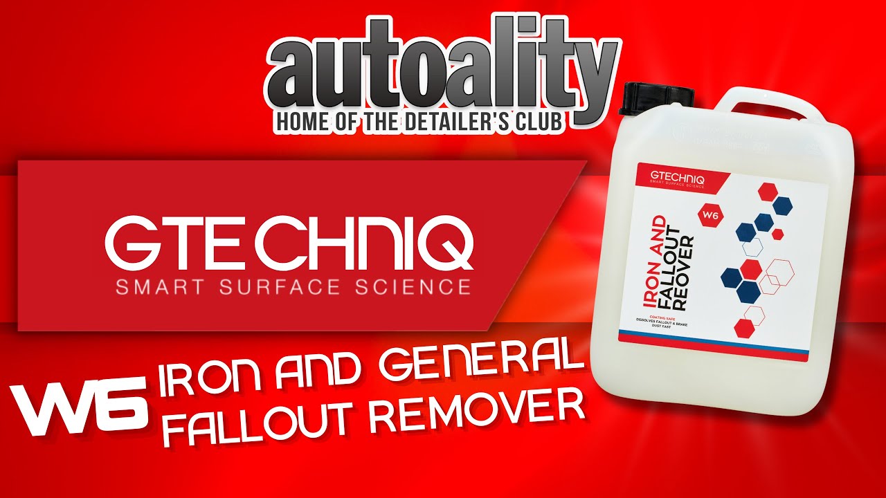 A favorite decon product from Gyeon at Autoality - W6 Fallout remover