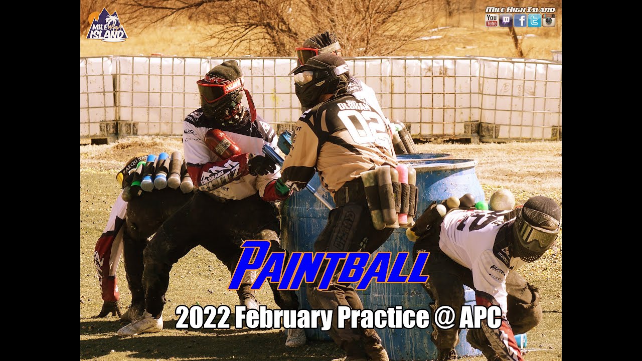 Paintball: First Practice of 2022 | Getting ready for the NXL Season