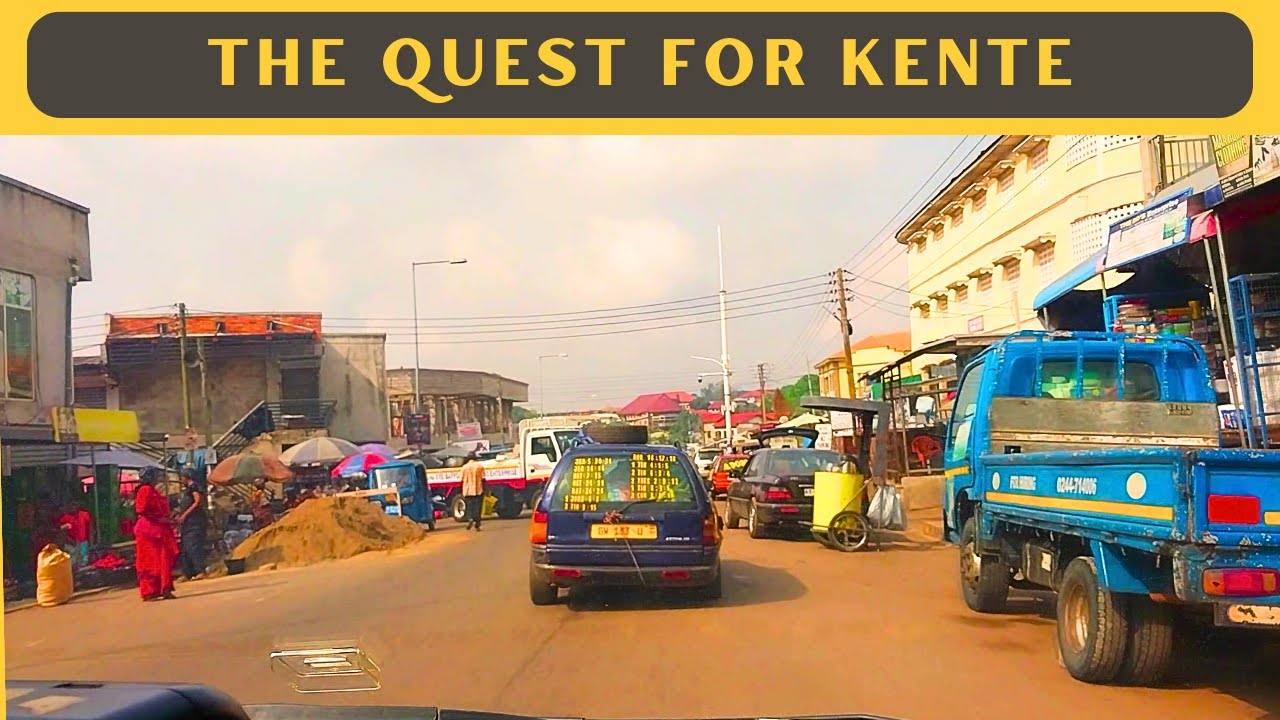 Kumasi To Bonwire Kente Weaving Village - Ghana Driving Tour