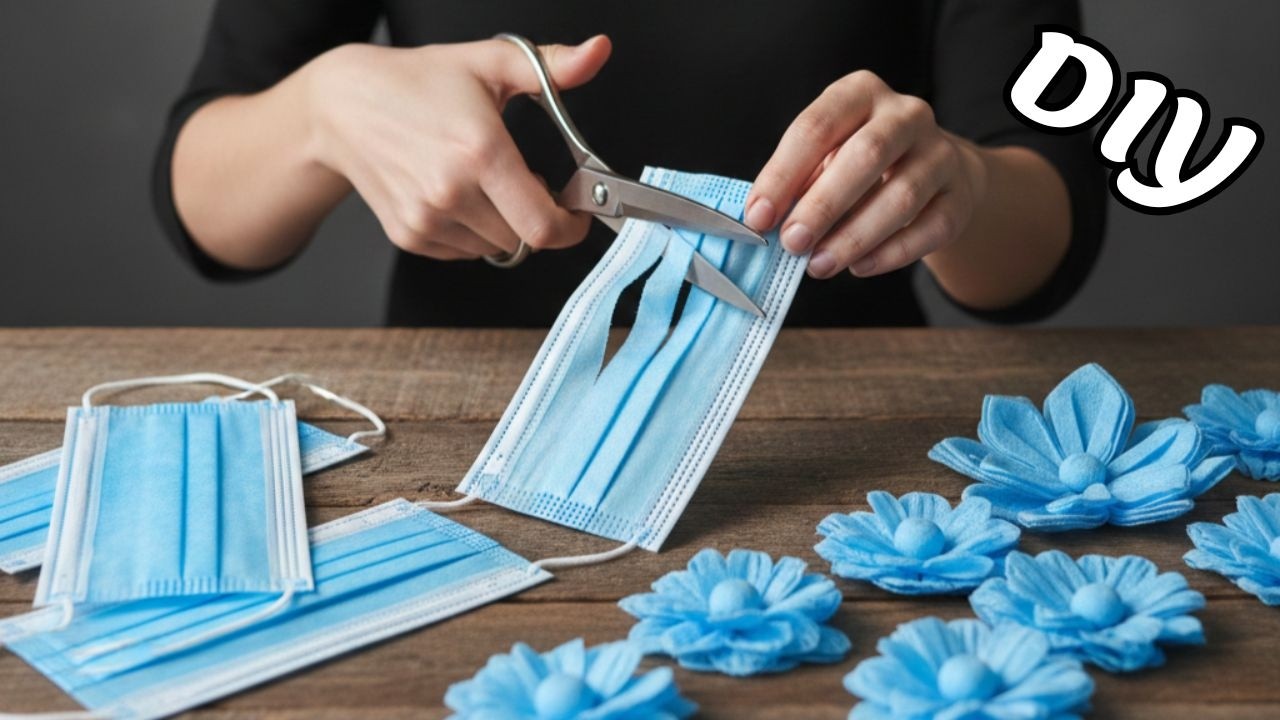 Look What I Made from Waste ♻️ Easy Recycling DIY Idea 🩵 Cute Handmade Craft