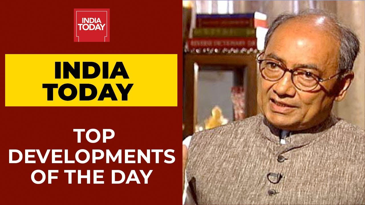 10 PM News: BJP Attacks Digvijaya Singh; Political Faceoff In Maharashtra; Badal Joins Mayawati