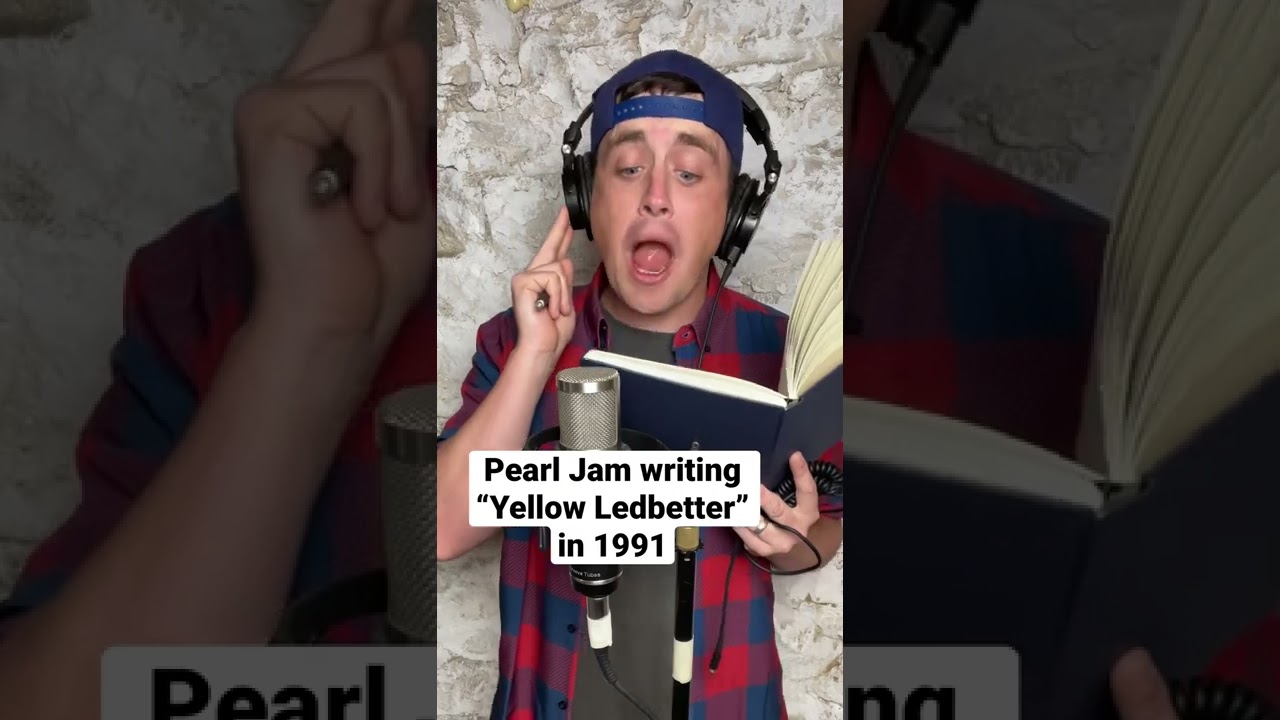 Pearl Jam writing &ldquo;Yellow Ledbetter&rdquo; in 1991 #pearljam #alternativerock #90smusic #grunge