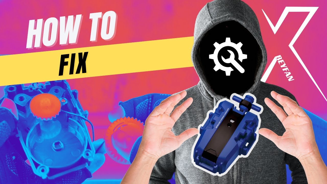 How to Fix Beyblade X String Launcher - Featuring Takara Tomy BX-07 String Launcher