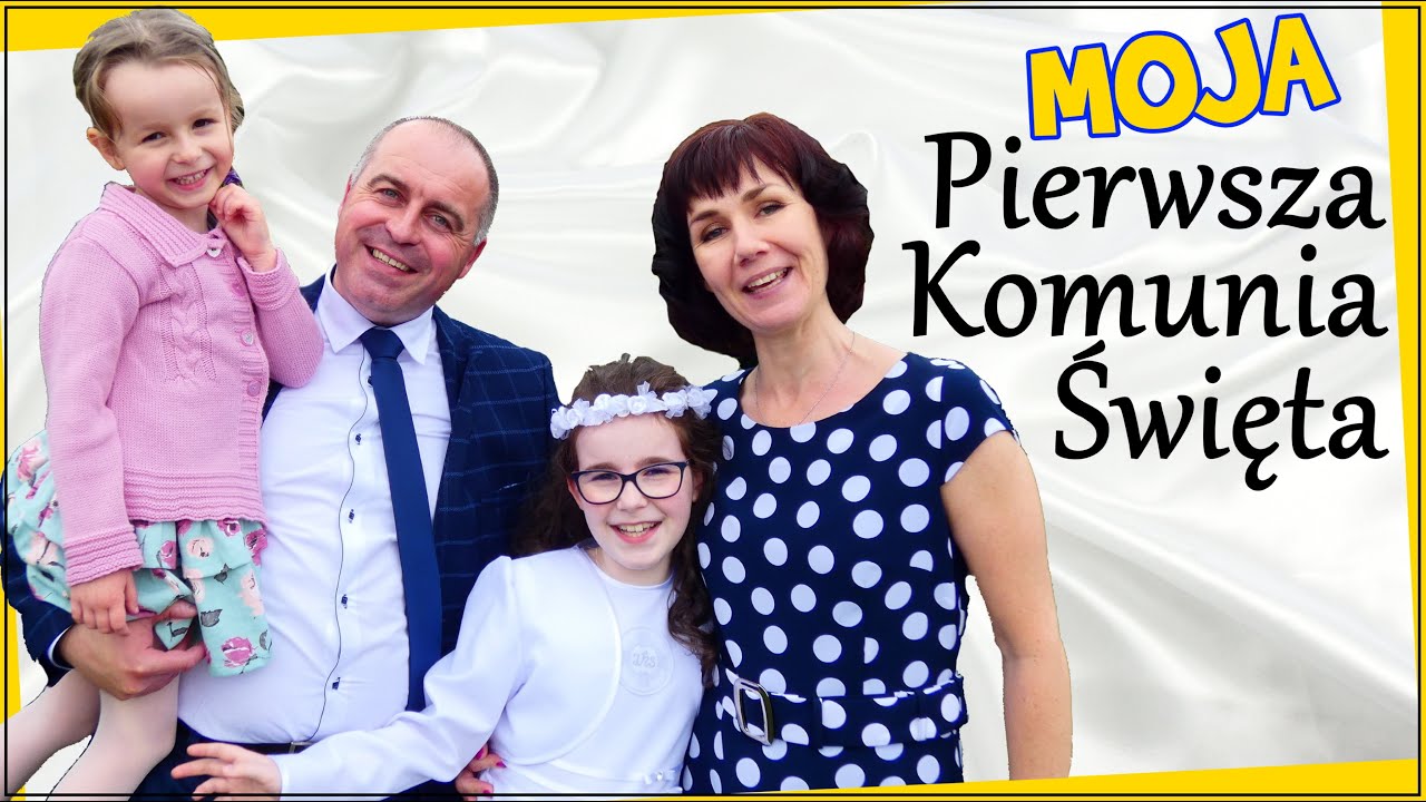 MOJA PIERWSZA KOMUNIA ŚWIĘTA #fikimikiagatkiimoniki