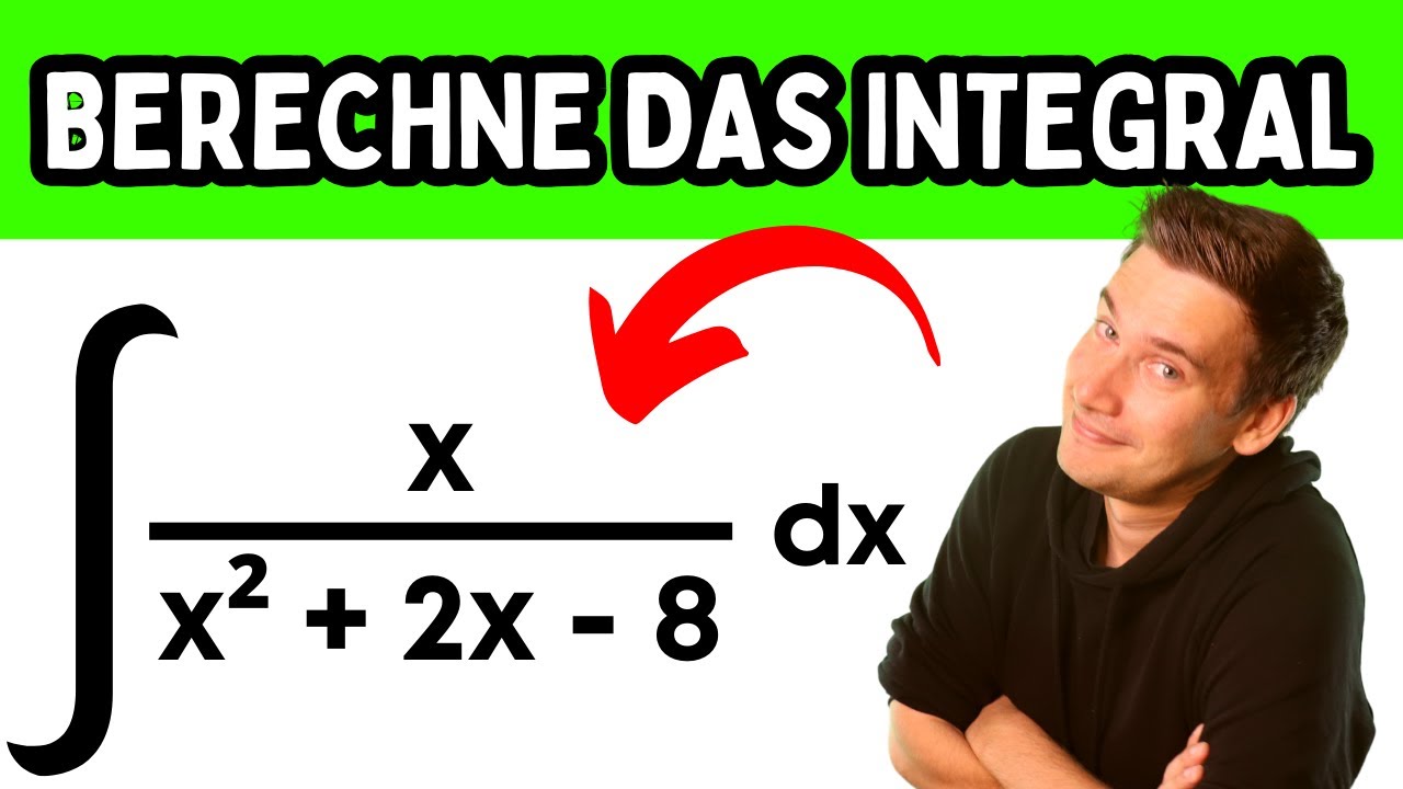 Berechne das Integral mit PARTIALBRUCHZERLEGUNG | schwierige Integrale #15