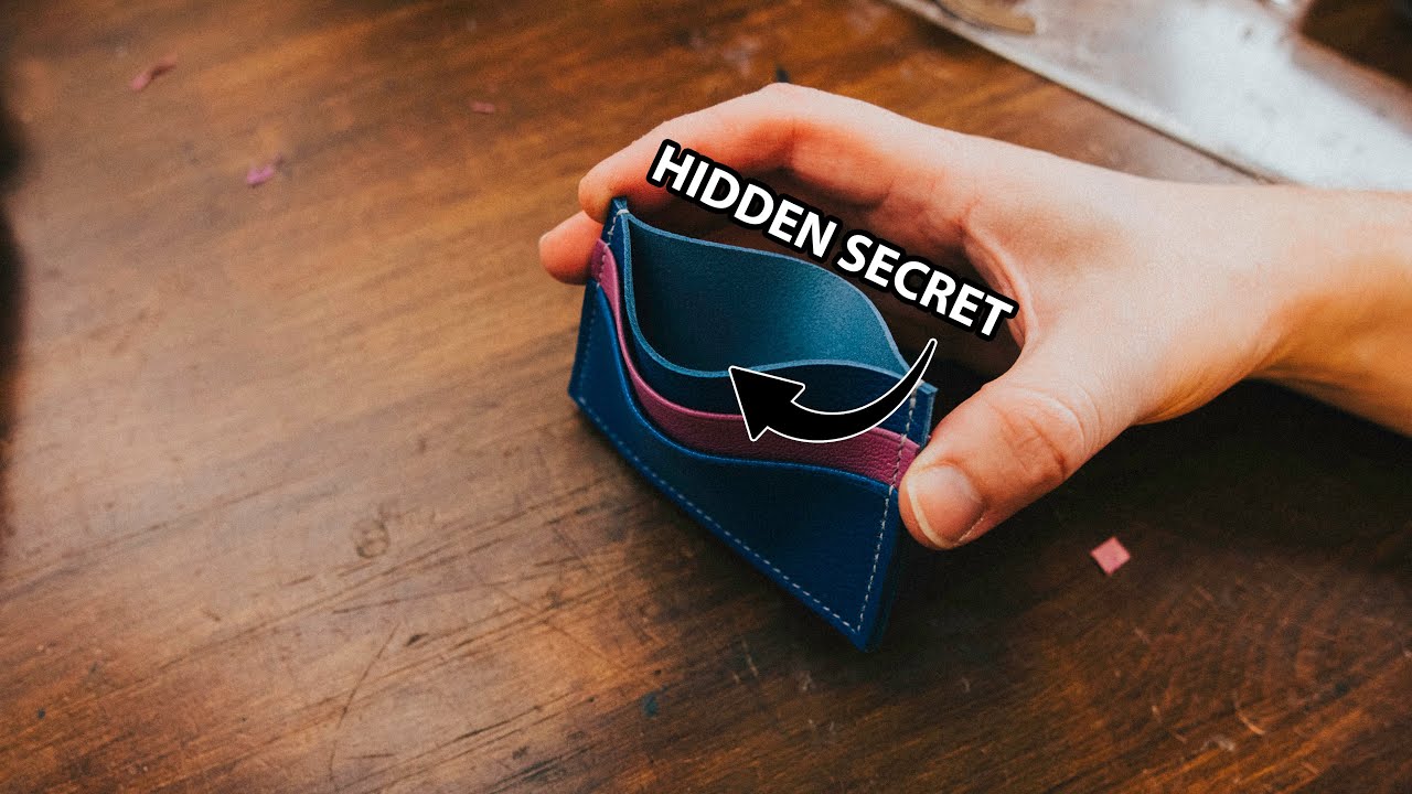 GAME-CHANGING Hack Will CHANGE Your Leather Work! - No Stitch Pocket