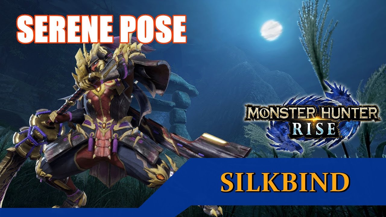 Monster Hunter Rise | Long Sword Silkbind | Serene Pose