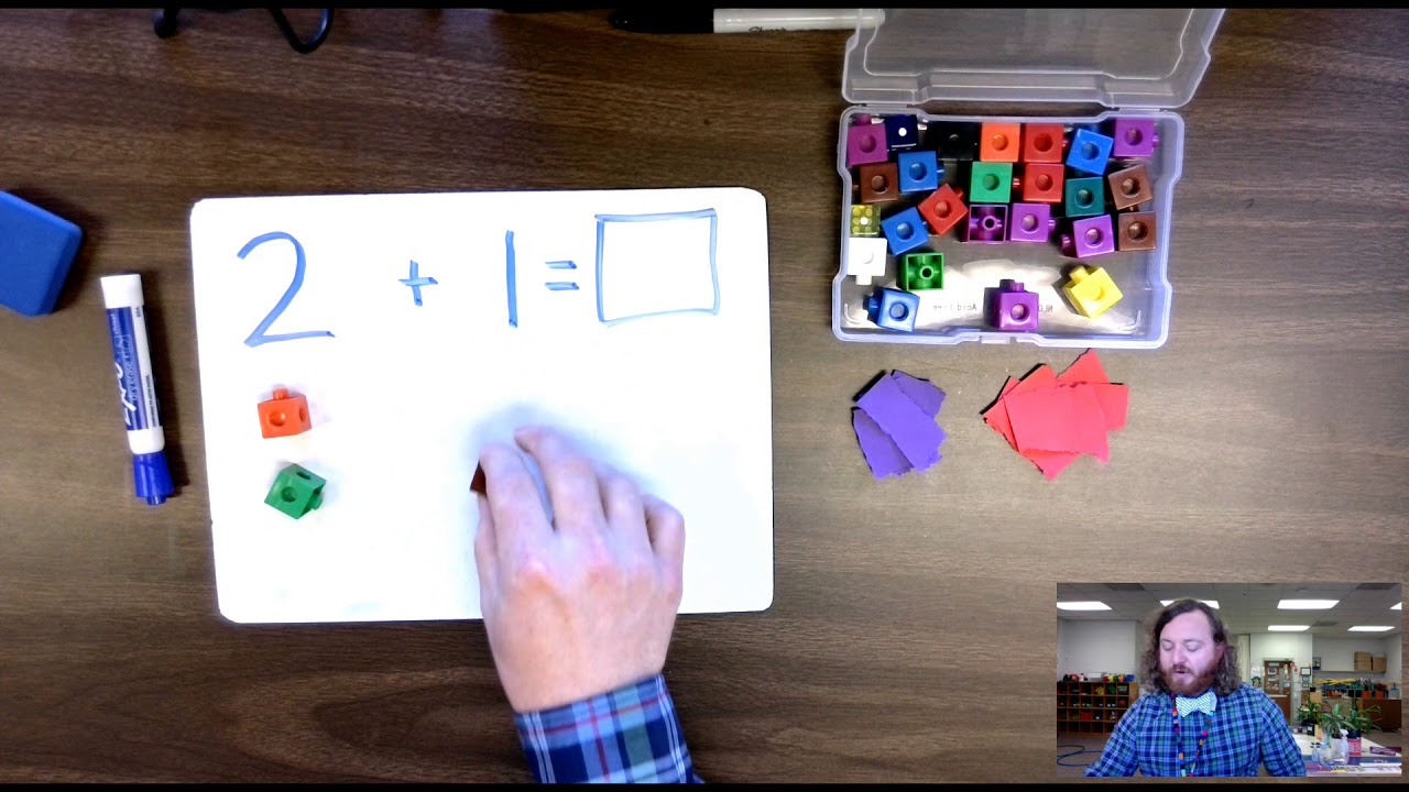 2 + 1 | Adding Up To 5 | Addition | Kindergarten Math | Virtual Learning