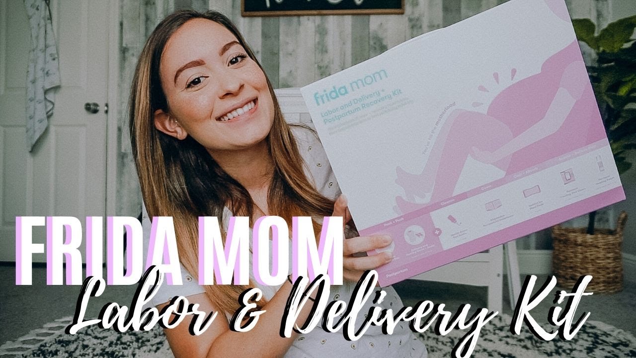 FRIDA MOM LABOR & DELIVERY POSTPARTUM KIT! Unboxing & Review
