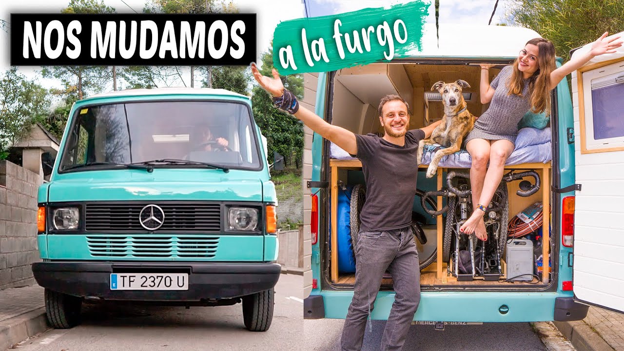 Nuestro día a día viviendo en una furgoneta camper 🚐 MUDANZA y primeros días en la VAN LIFE