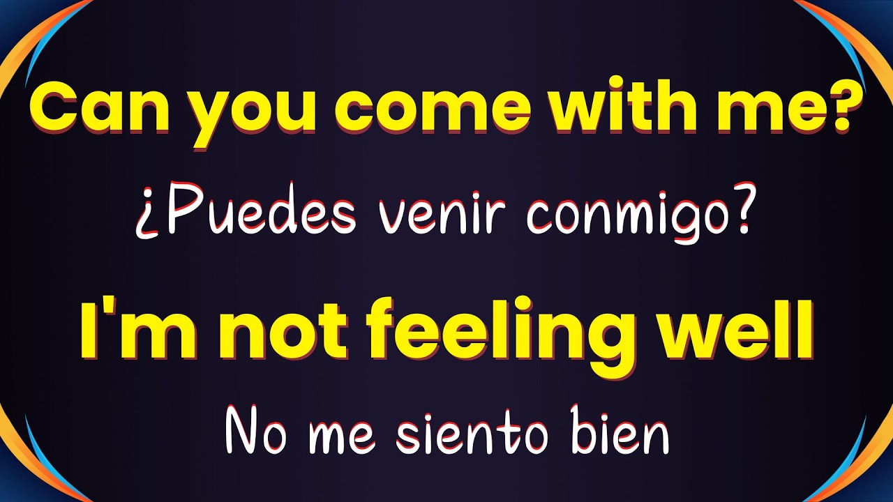 230 FRASES OBLIGAN A HABLAR INGLES SIN MIEDO ⚡ CONVERSACIONES EN INGLES 🎧 