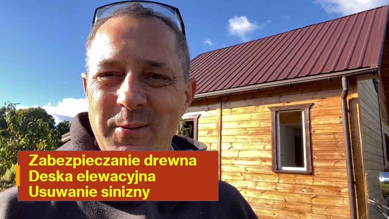 Impregnowanie drewna. Usuwanie sinizny. Elewacja drewniana. Lakierowanie desek na zewnątrz.