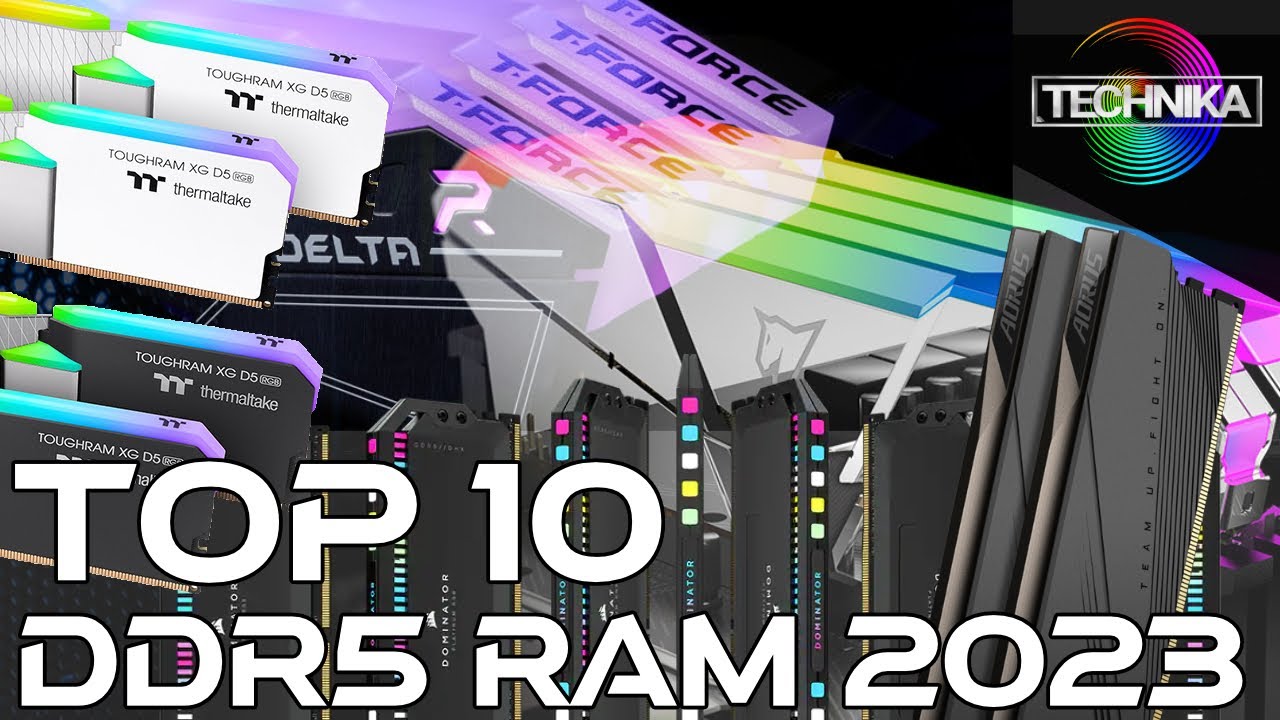 TOP 10 DDR5 Ram 2023 - RGB & NONRGB
