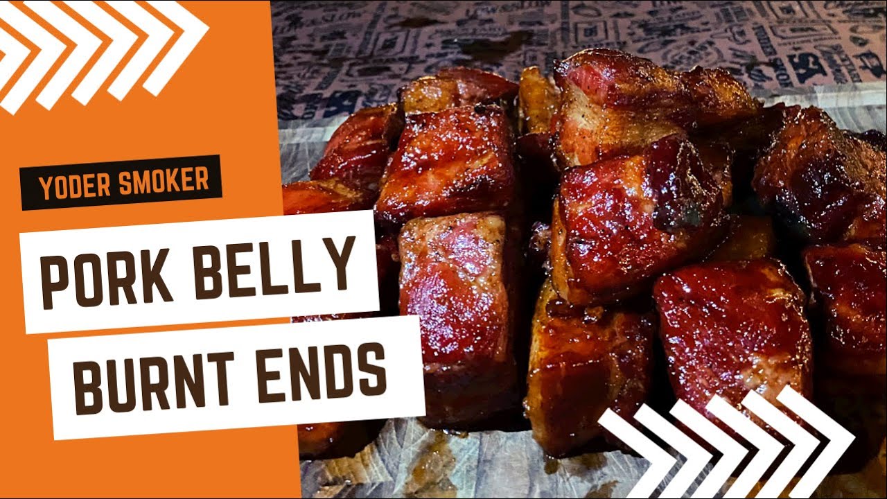Pork Belly Burnt Ends on the Yoder Smoker YS640