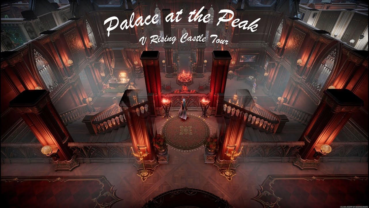 V Rising Castle Tour — Palace at the Peak
