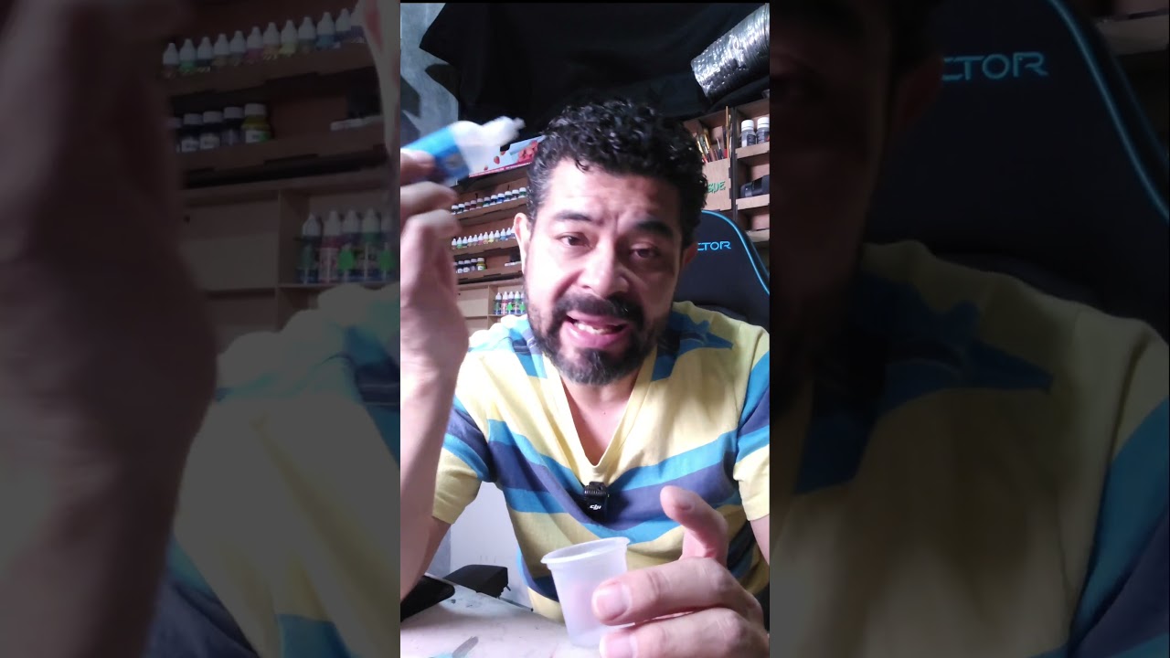 Aerografo. &iquest;C&oacute;mo encuentro la dilusion correcta? #tutorial #modelismo #gunpla #gundam # plamo #hobby